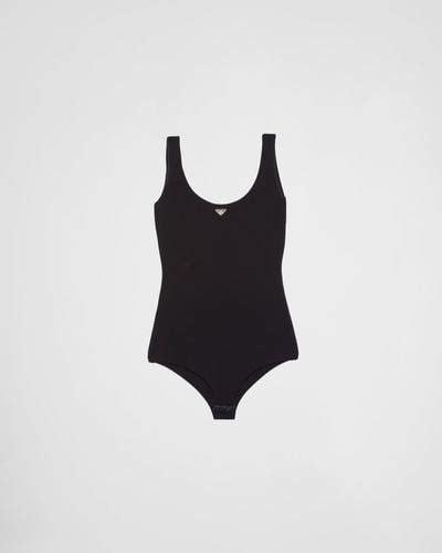 prada black bodysuit